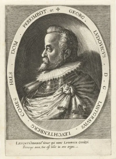 Portret van Georg Ludwig graaf van Leuchtenberg