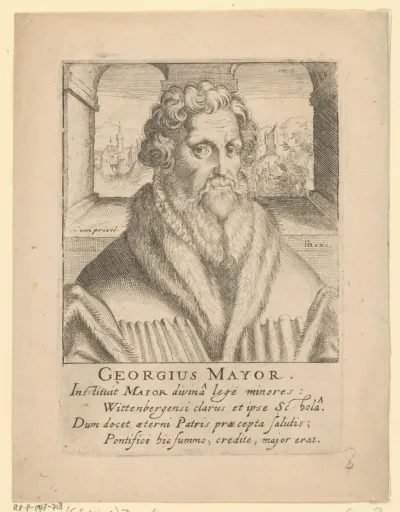 Portret van Georg Major