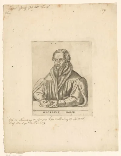 Portret van Georg Major