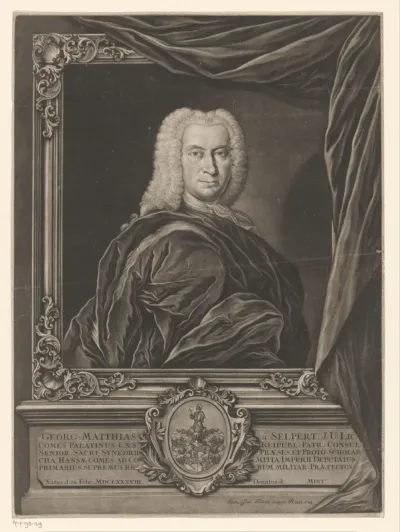 Portret van Georg Matthias von Selpert