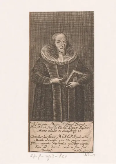 Portret van Georg Meyer