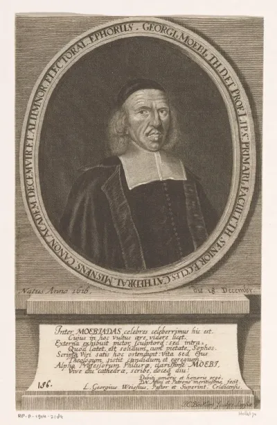 Portret van Georg Moebius