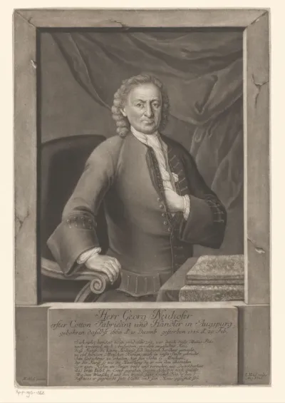 Portret van Georg Neuhofer
