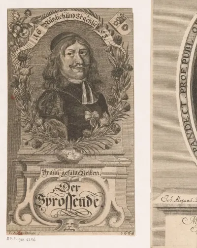 Portret van Georg Neumark
