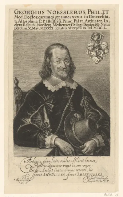 Portret van Georg Nössler