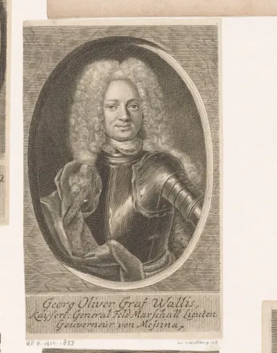 Portret van Georg Oliver, Reichsgraf von Wallis