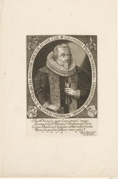 Portret van Georg Paul Nützel von Sündersbühl
