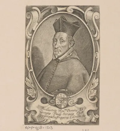 Portret van Georg Paul Stravius