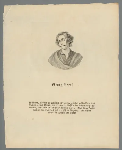 Portret van Georg Petel