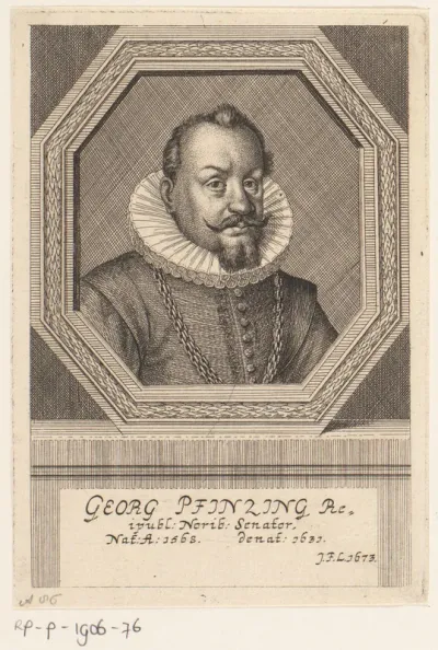 Portret van Georg Pfintzing von Hefenfeld