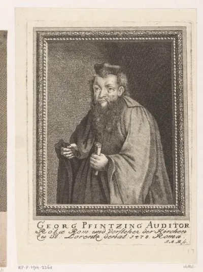 Portret van Georg Pfinzing
