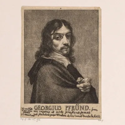 Portret van Georg Pfründ