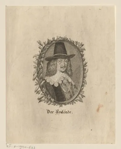 Portret van Georg Philipp Harsdörfer
