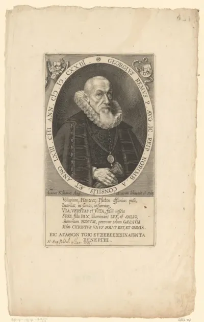 Portret van Georg Rehm