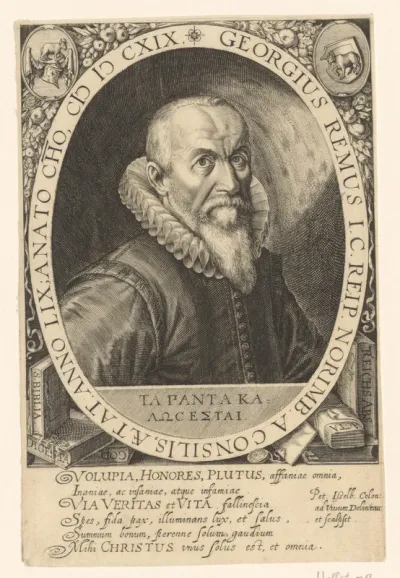 Portret van Georg Rehm