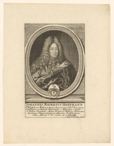 Portret van Georg Reichard Hammer