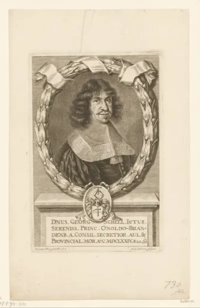 Portret van Georg Schell