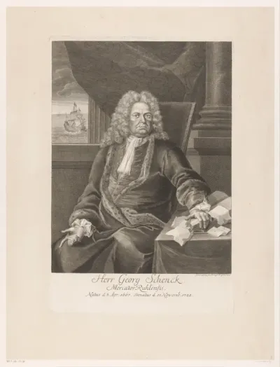 Portret van Georg Schenck