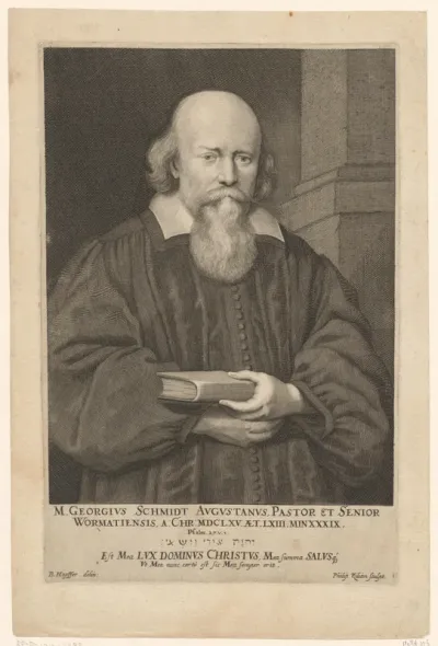 Portret van Georg Schmidt