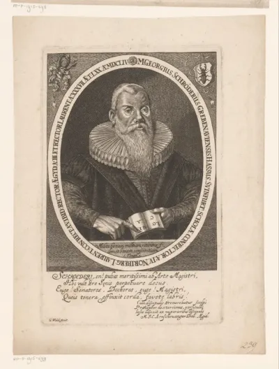 Portret van Georg Schröder