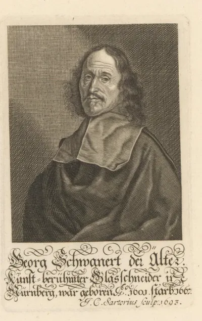 Portret van Georg Schwanhard