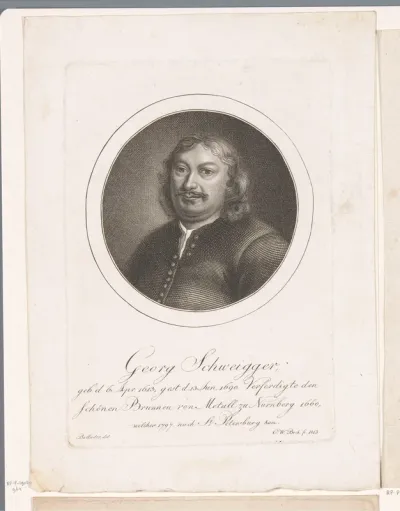 Portret van Georg Schweigger