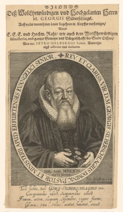 Portret van Georg Silberschlag