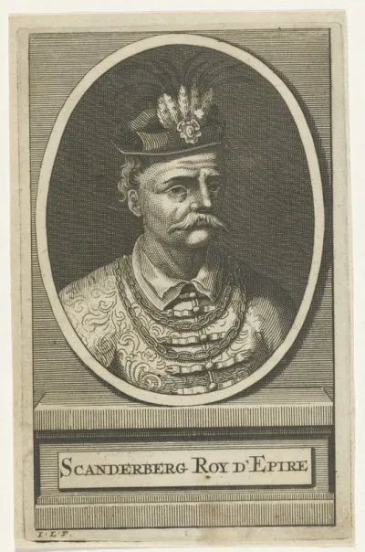 Portret van Georg Skanderberg