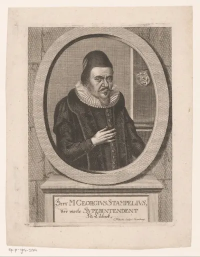 Portret van Georg Stampel