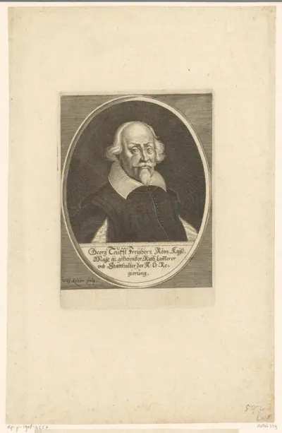 Portret van Georg Teuffel