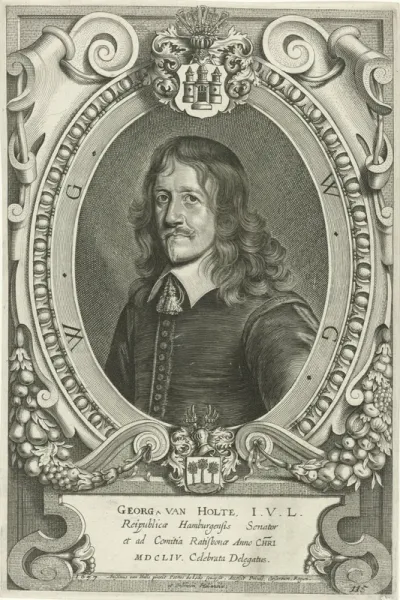 Portret van Georg van Holte