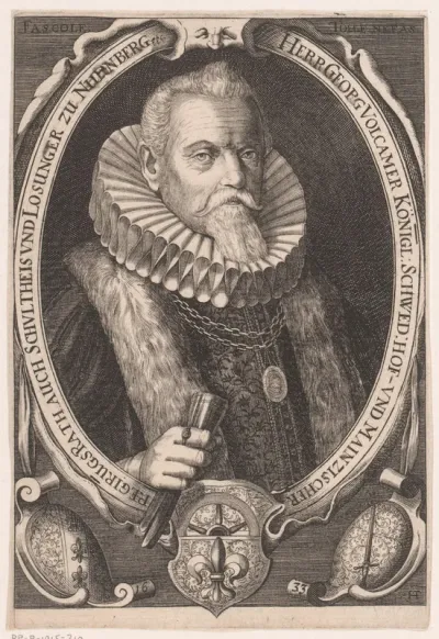 Portret van Georg Volckamer