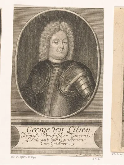 Portret van Georg von Lilien