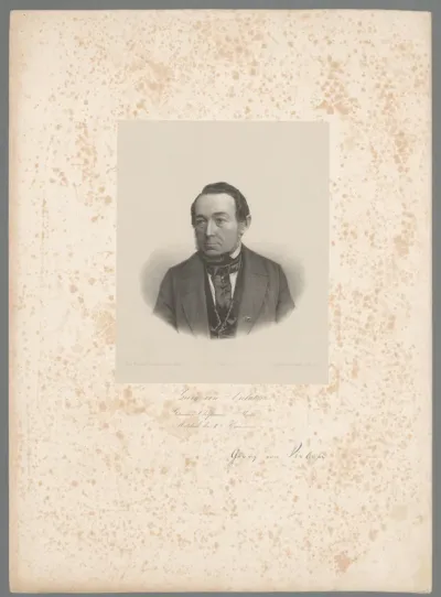 Portret van Georg von Viebahn