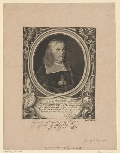 Portret van Georg Wagner
