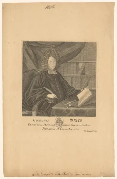 Portret van Georg Walch