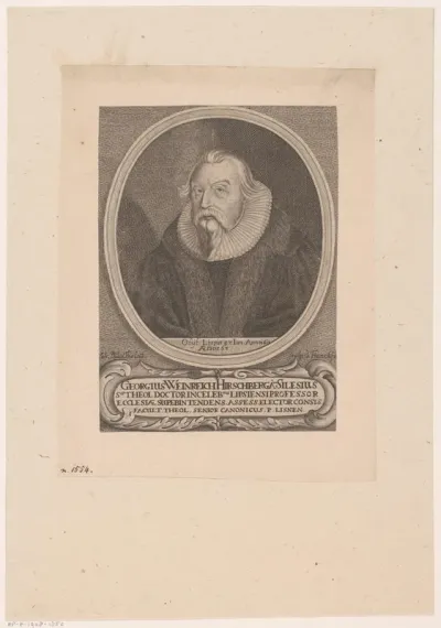 Portret van Georg Weinrich