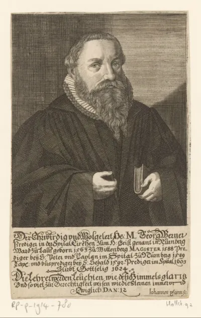 Portret van Georg Werner