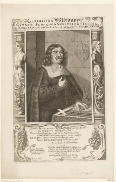 Portret van Georg Widmann