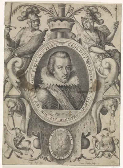 Portret van Georg Wilhelm, keurvorst van Brandenburg