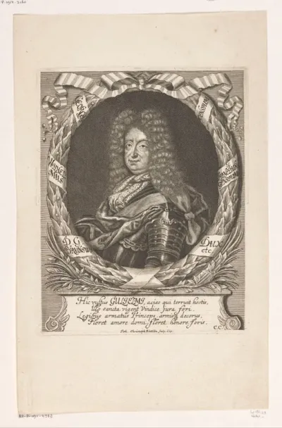 Portret van Georg Wilhelm von Braunschweig-Lüneburg