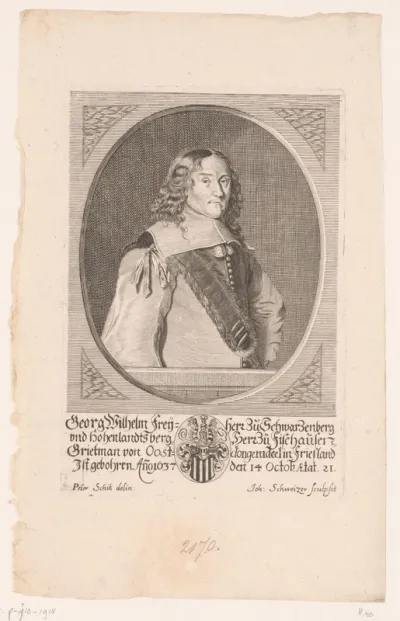 Portret van Georg Wilhelm zu Schwarzenberg