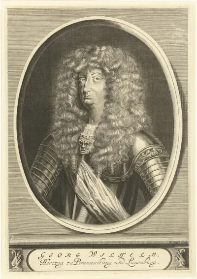 Portret van Georg Willem hertog van Brunswijk-Lüneburg