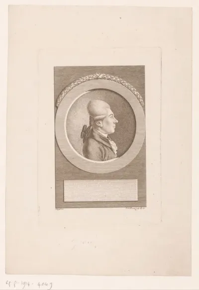 Portret van Georg Wolfgang Franz Panzer