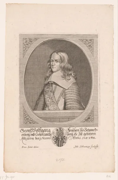 Portret van Georg Wolfgang zu Schwarzenberg
