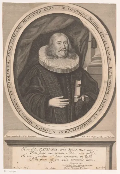 Portret van Georg Wonna