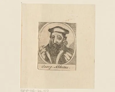 Portret van George Abbot
