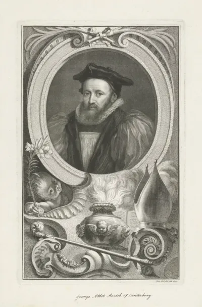 Portret van George Abbot