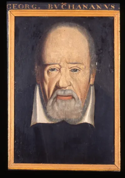 Portret van George Buchanan, humanist