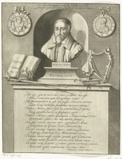 Portret van George Buchanan